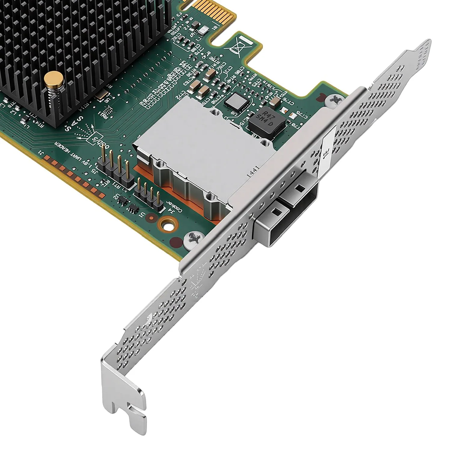 Scheda Controller HBA PCIe da 6 Gb/s, Scheda di Espansione SATA SAS a 8 Porte per Server