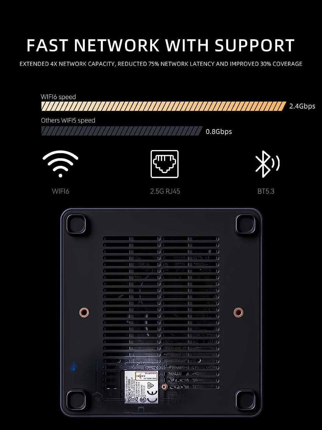 MINISFORUM Venus UM790 Pro Mini PC AMD Ryzen 9 7940HS hasta 5,2 GHz 32 Go DDR5 1 A SSD con AMD Radeon 780M, 4X USB3.2,2X USB4, 2X HDMI 2.1, 2X PCIe4.0,Wi-FI 6E /BT5.3,RJ45 2,5G