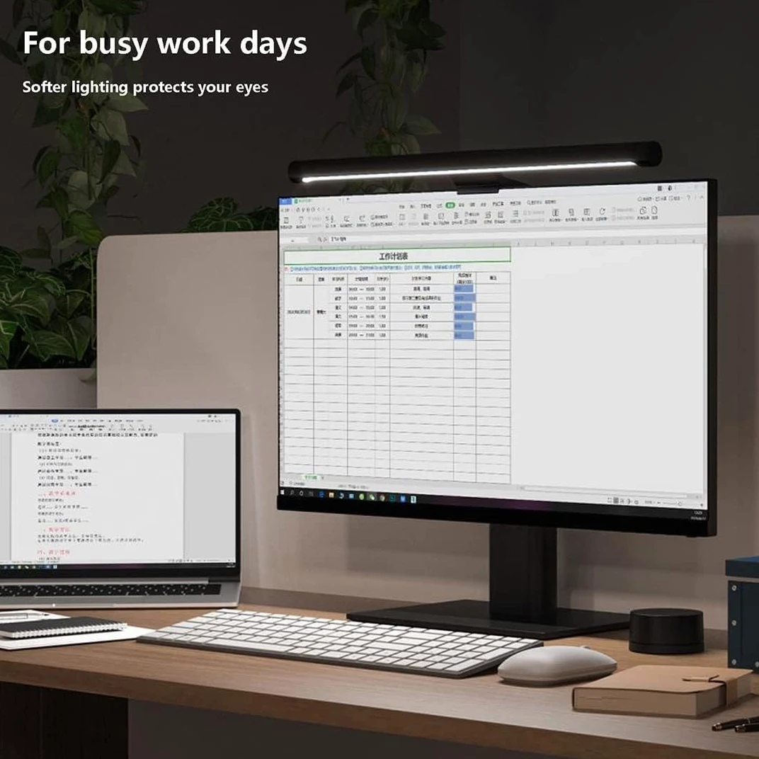 Xiaomi MI-BHR4838GL Barra Luminosa da Monitor, Nero