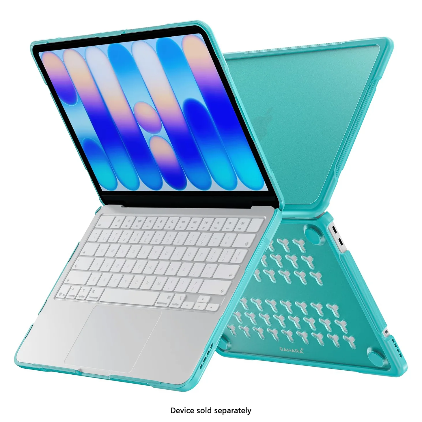 Sahara - Custodia rigida protettiva per MacBook Neo Raider, resistente, antiurto, colore: foglia di tè