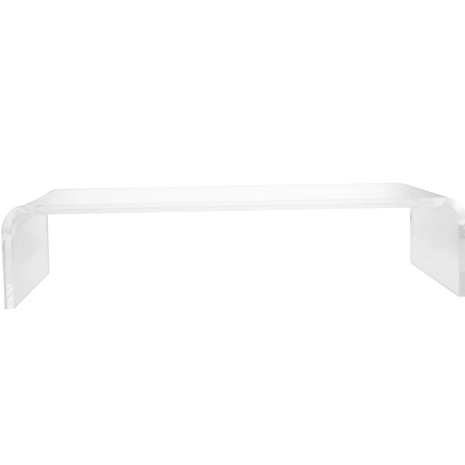 FUOYLOO Protezione per Tastiera Anti-Ponte in Acrilico Trasparente Base Rialzata per Computer, Supporto Multifunzione Spazio per Mouse, per Scrivania Domestica e Lavorativa