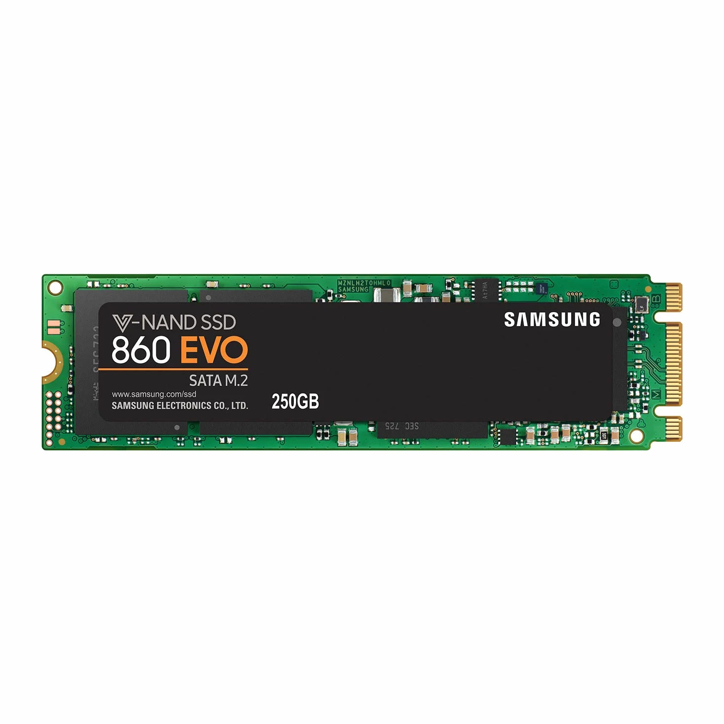 Samsung Memorie MZ-N6E250 860 EVO SSD Interno da 250 GB, SATA, M.2