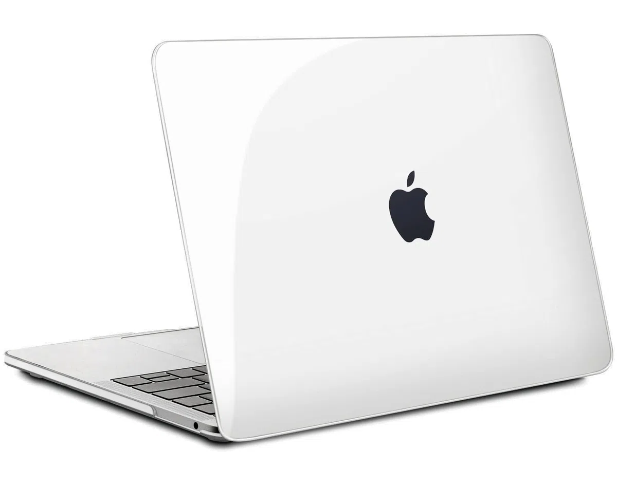 TECOOL Cover compatibile con MacBook Pro 16 Pollici 2020 2019 (A2141) con Touch Bar, Custodia Rigida Protettiva Sottile in Plastica Superficie Liscia, Cristallo Trasparente