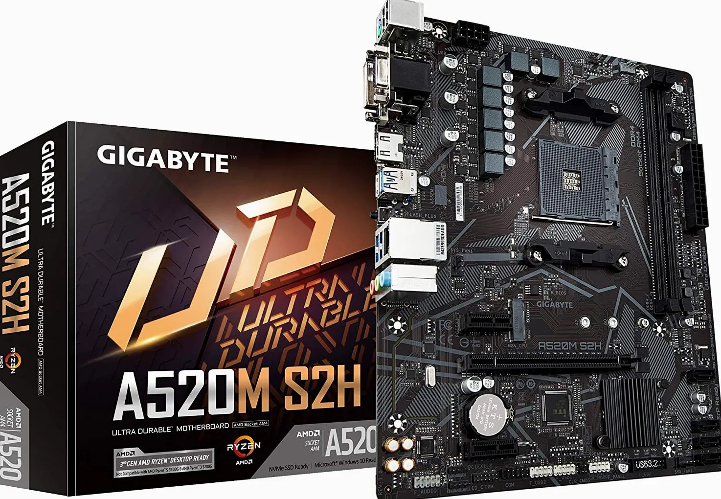 PC GAMING AMD RYZEN 5 4600G 4,20 Ghz - Ram 16 GB - SSD M.2 500 GB - USB 3.0 - WI-FI - Windows 10/11 Professional