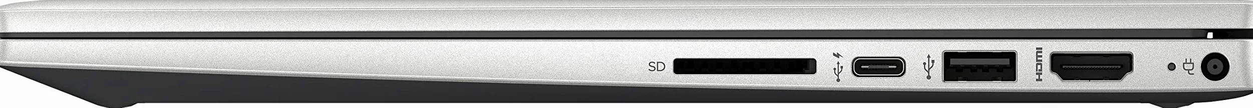HP - PC Pavilion X360 14-dw1021nl Notebook Convertibile, Intel Core i3-1115G4, RAM 8 GB, SSD 256 GB, Grafica UHD Intel, Windows 10 Home, Schermo 14” FHD, Lettore Impronte Digitali, USB-C, Argento