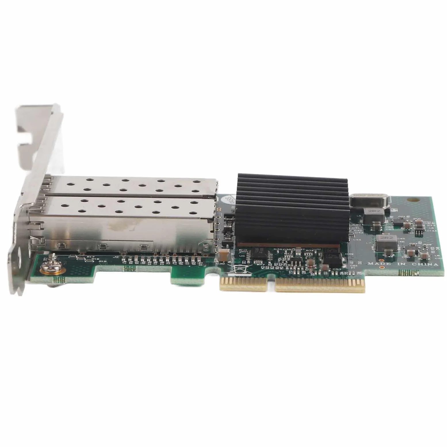 Scheda PCI-E Gigabit con Doppie Porte per 82576EB - Adattatore di Rete Veloce Adatto per PC e Server - Dissipatore di Calore in Metallo