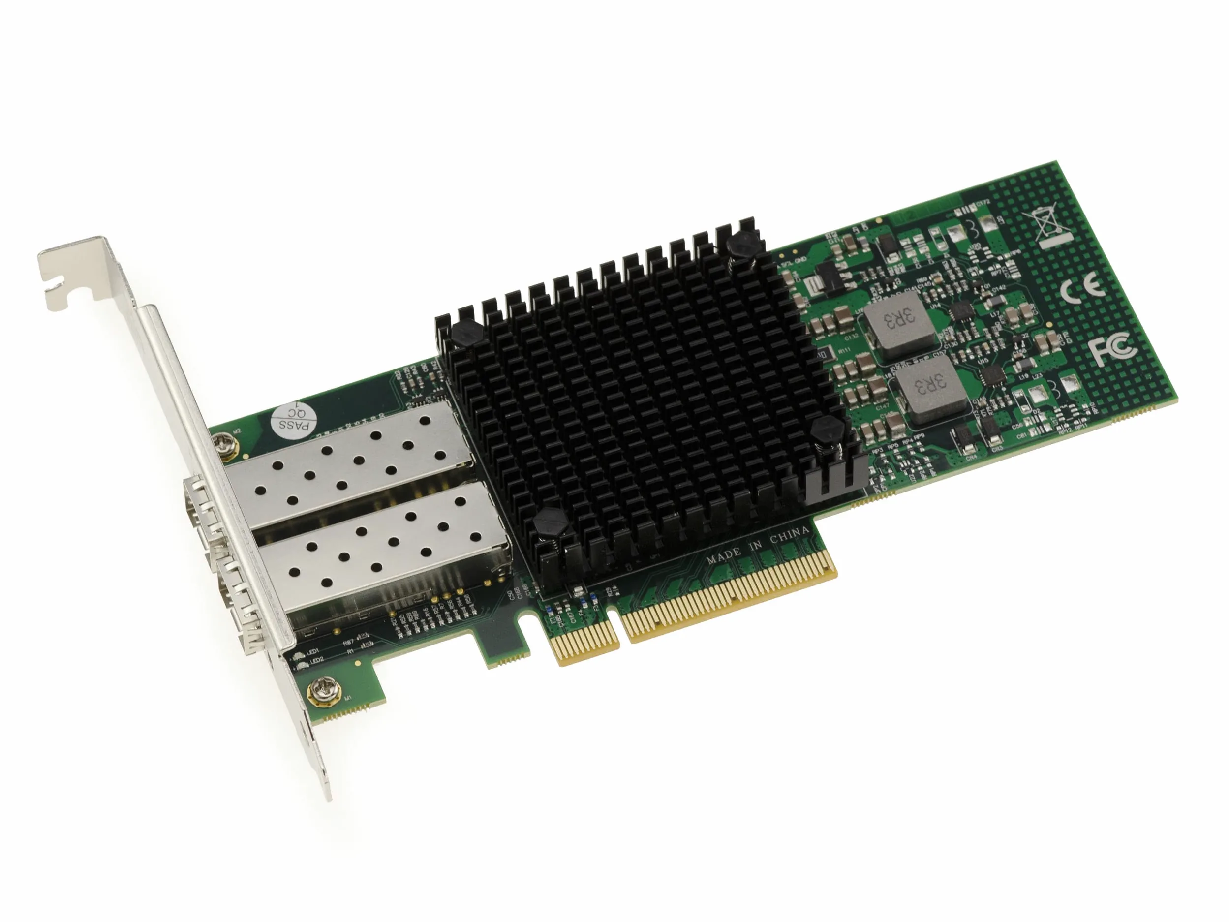 KALEA-INFORMATIQUE Scheda controller PCIe LAN 10G Fibra SFP+ a 2 porte con chipset adattatore di rete Ethernet MELLANOX X-3-10GbE