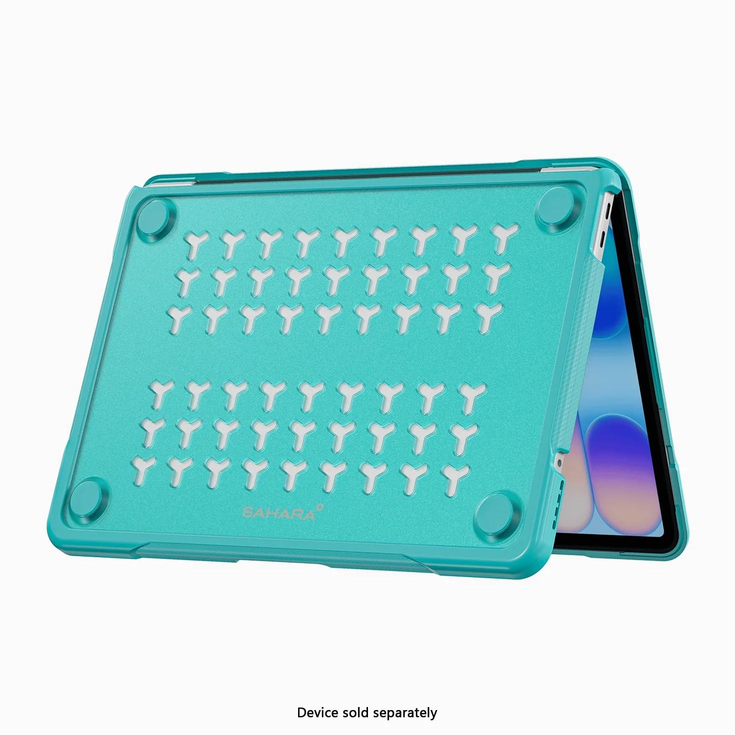 Sahara - Custodia rigida protettiva per MacBook Neo Raider, resistente, antiurto, colore: foglia di tè