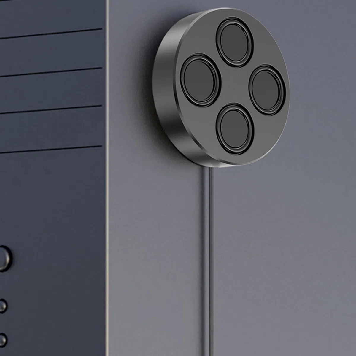 Altoparlante magnetico portatile, lettore stereo con cavo USB, bassi profondi, altoparlanti magnetici per computer portatile, per viaggi, casa, feste, aule, sala giochi, librerie