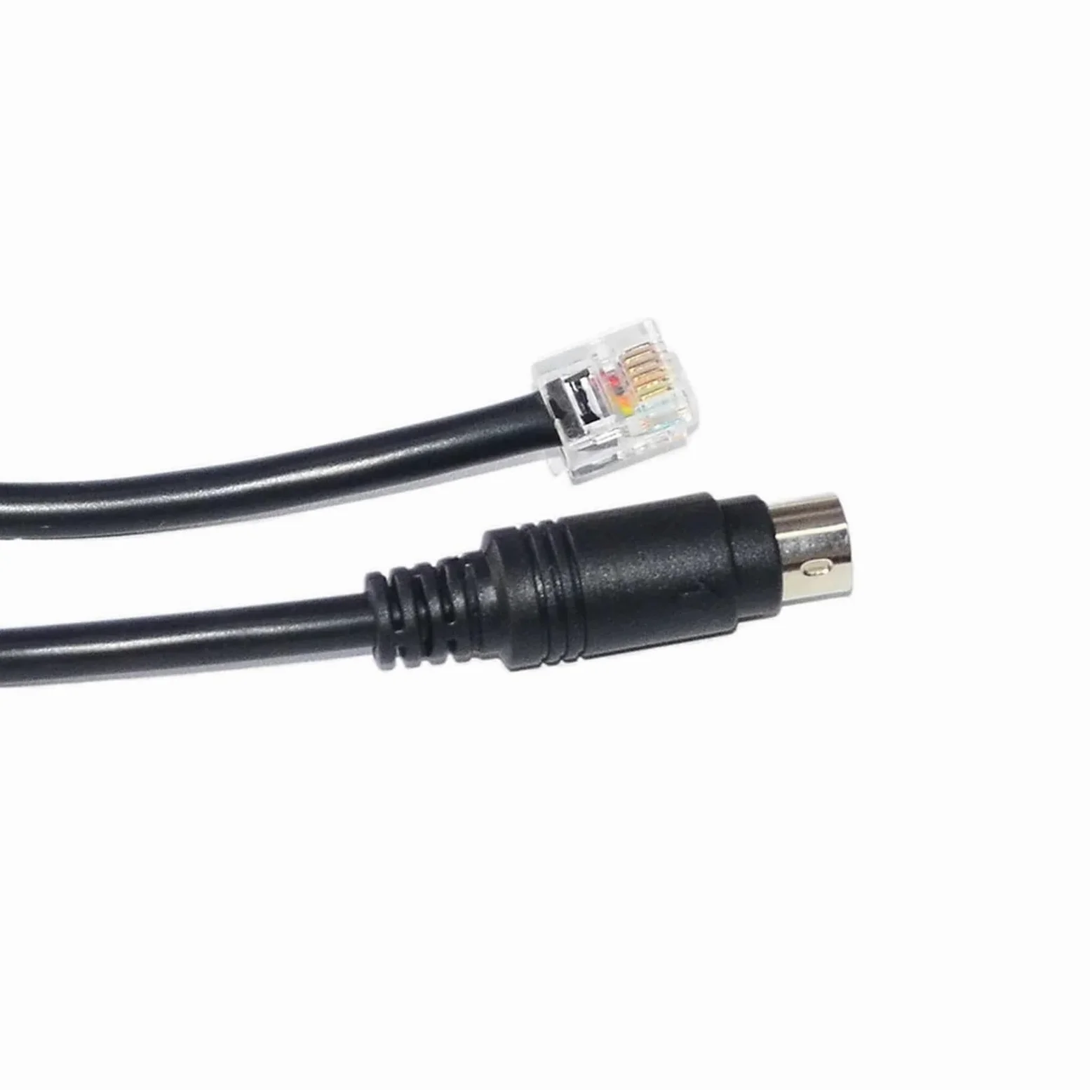 Cavo CONNETTORE Mini DIN 6PIN A RJ12 6P6C da 2 M for Pedali/Cambi FANA A Ruote FANA Cavo PS/2 A RJ12 6PIN(1m)