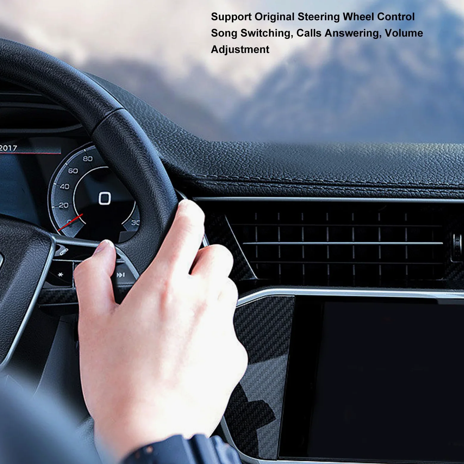 Adattatore per Auto Wireless Adattatore per per Auto Efficiente per per Interfaccia USB di Tipo C Facile da Usare per Tutti i Conducenti
