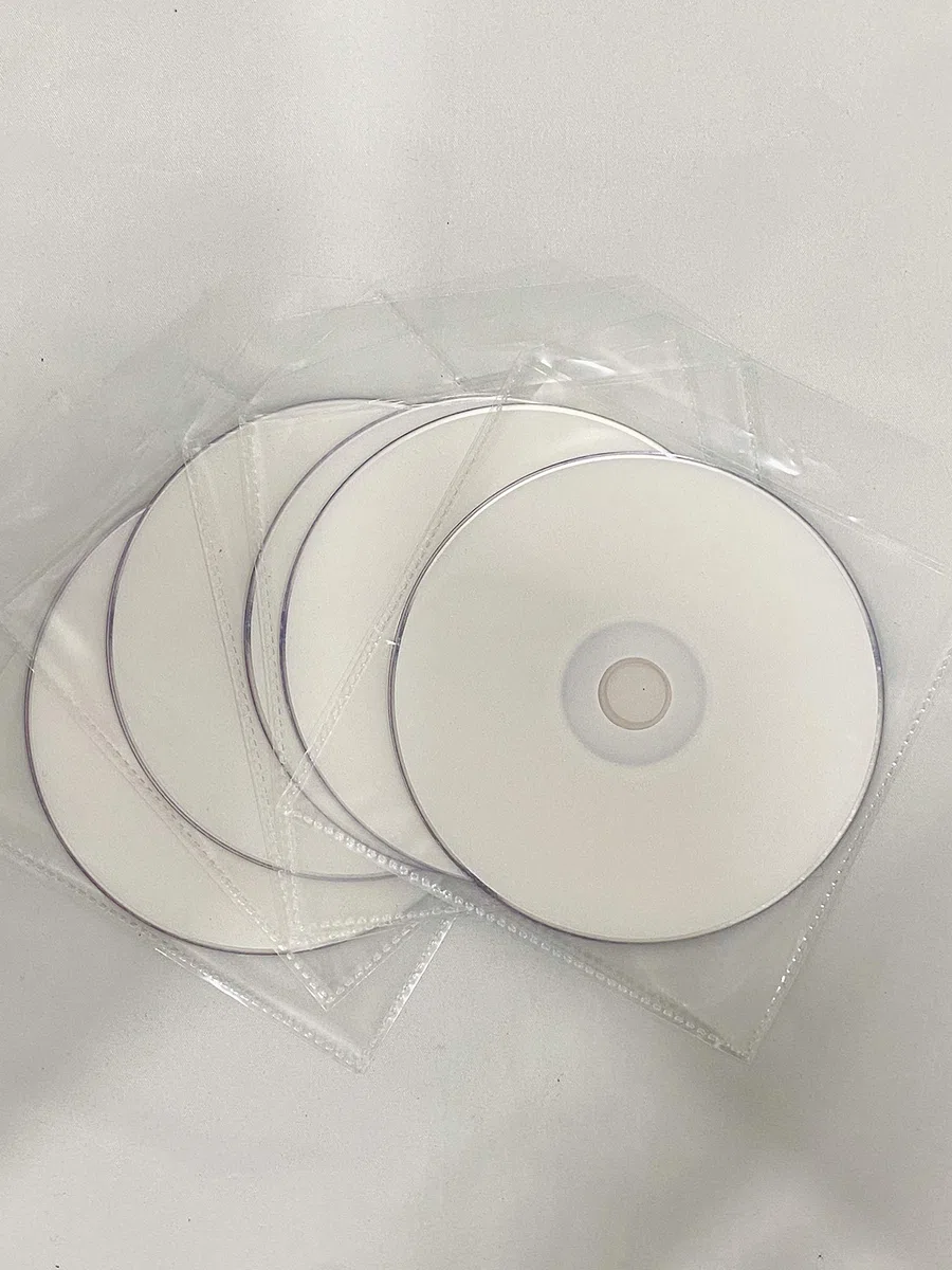 Dragon Trading 8,5 GB in plastica trasparente doppio strato stampabile DVD + R Confezione da 5