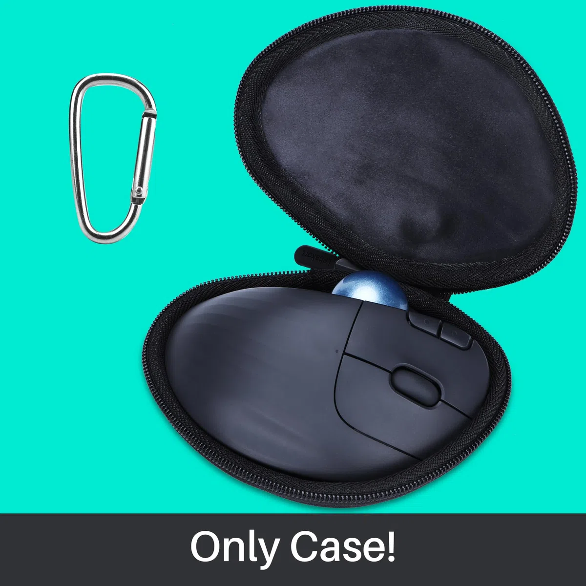 Lebakort ﻿Duro Viaggio Caso Custodia per Logitech MX Ergo/MX Ergo X/Ergo M575 Mouse Trackball Ergonomico