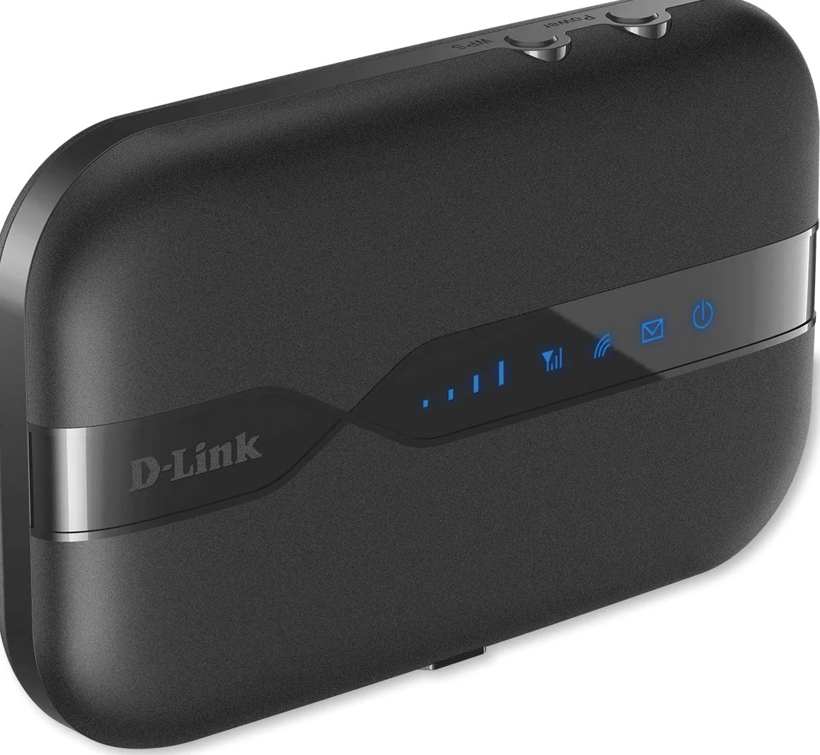 D-Link DWR-932 Pocket Hotspot 4G LTE via SIM, Wi-Fi N150 Mbps, SIM e Micro SD Card Slot, Porta Micro USB, Inclusa Batteria Ricaricabile da 2020 mAh, Nero/Antracite