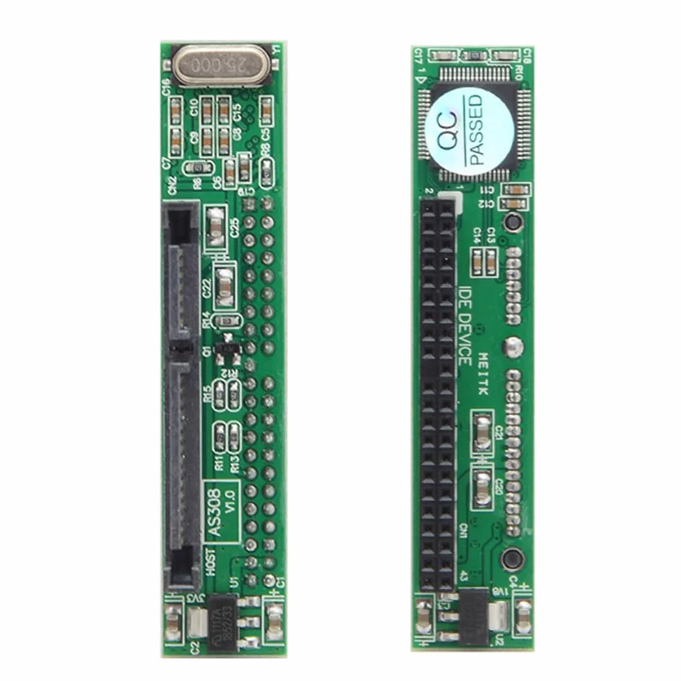 IDE 44Pin Disk a SATA Femmina Adattatore Convertitore PCBA per Laptop 2.5" Hard Disk Drive