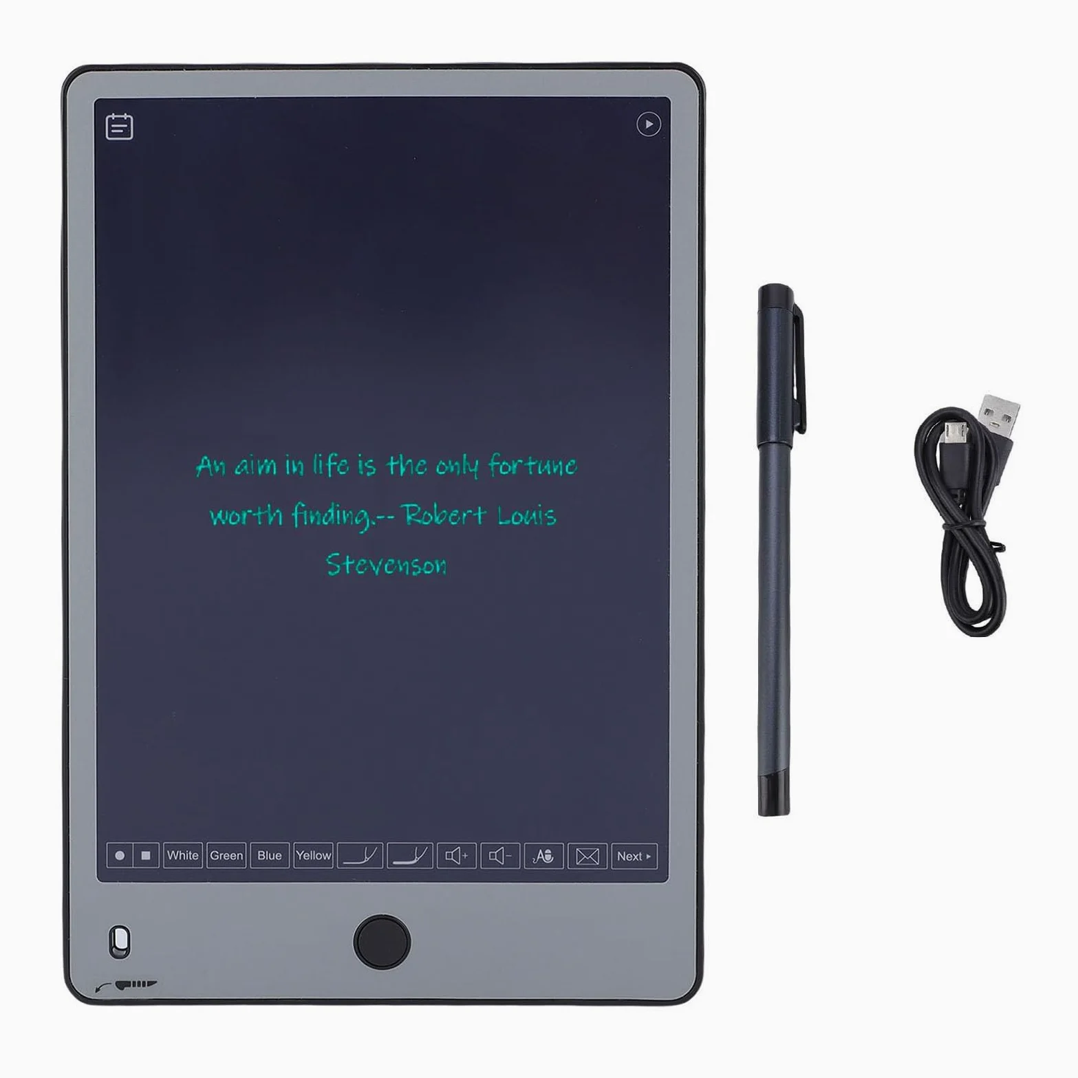 Tavoletta da Scrittura Smart Pen con Riconoscimento AI per Scrittura Rapida, per Riunioni di Lavoro, Materiale in Lega di Alluminio