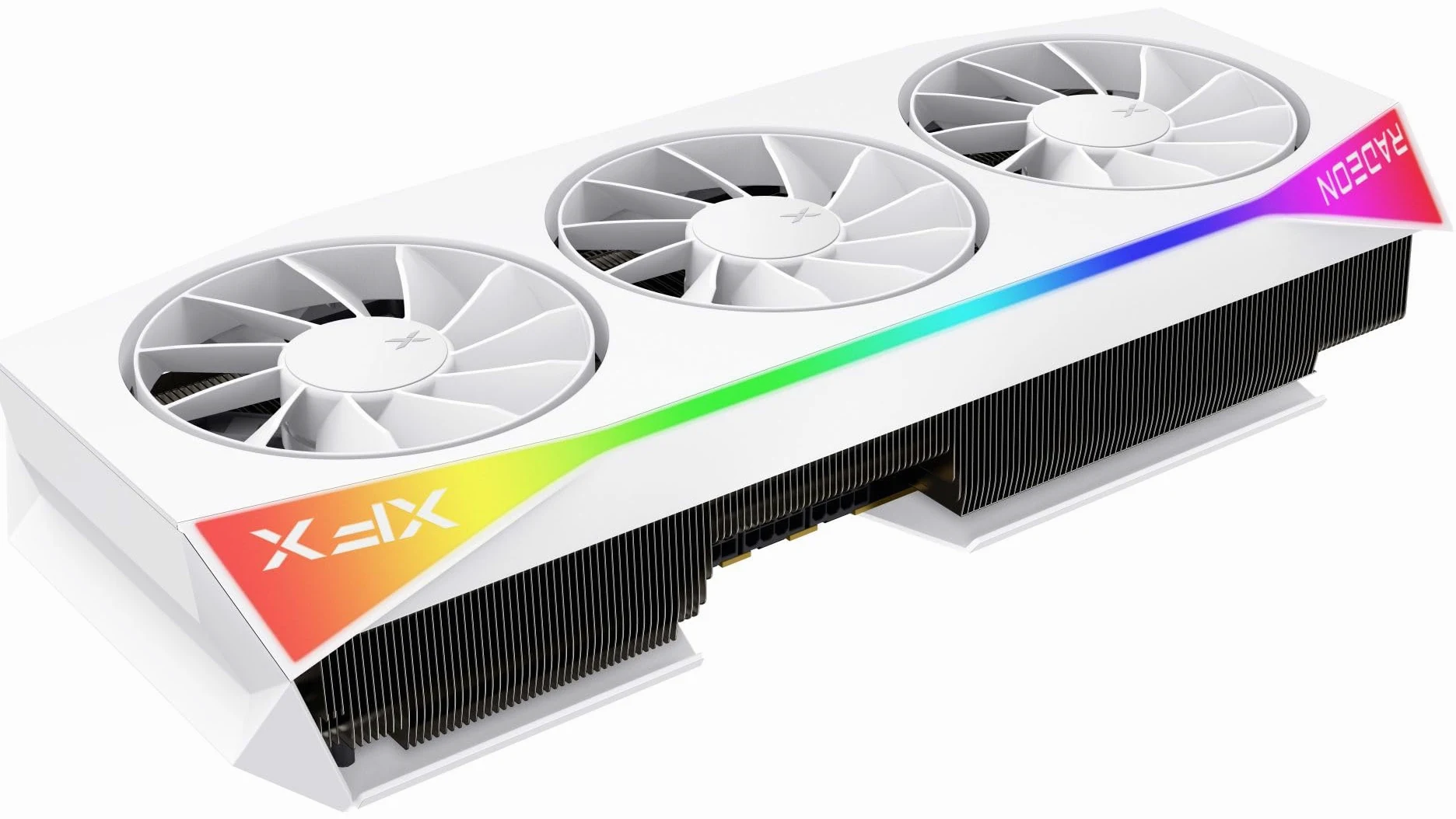 XFX Mercury AMD Radeon RX 9070XT OC White Gaming Edition RGB 16GB GDDR6