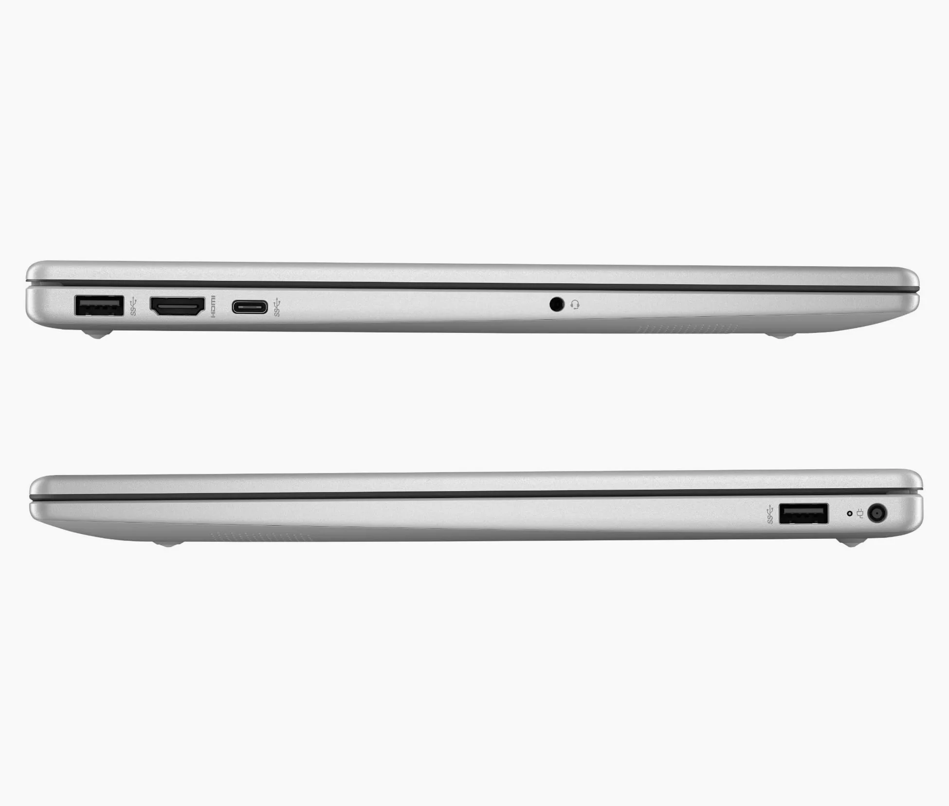 HP Laptop 15-fd2005sl, PC Portatile 15", Display FHD, Notebook, (Intel Core Ultra 5 225U, RAM 24GB, SSD 1TB, Windows 11), Computer Portatile, Uso quotidiano, Tastiera Italiana, QWERTY, Argento
