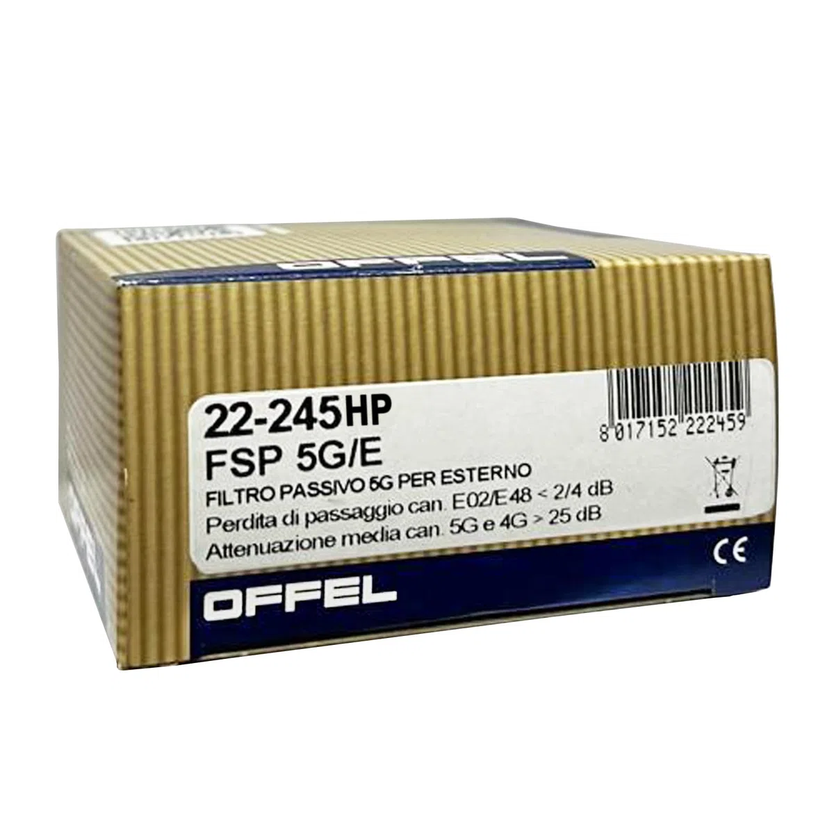 Filtro passivo 5G Serie FSP 5G