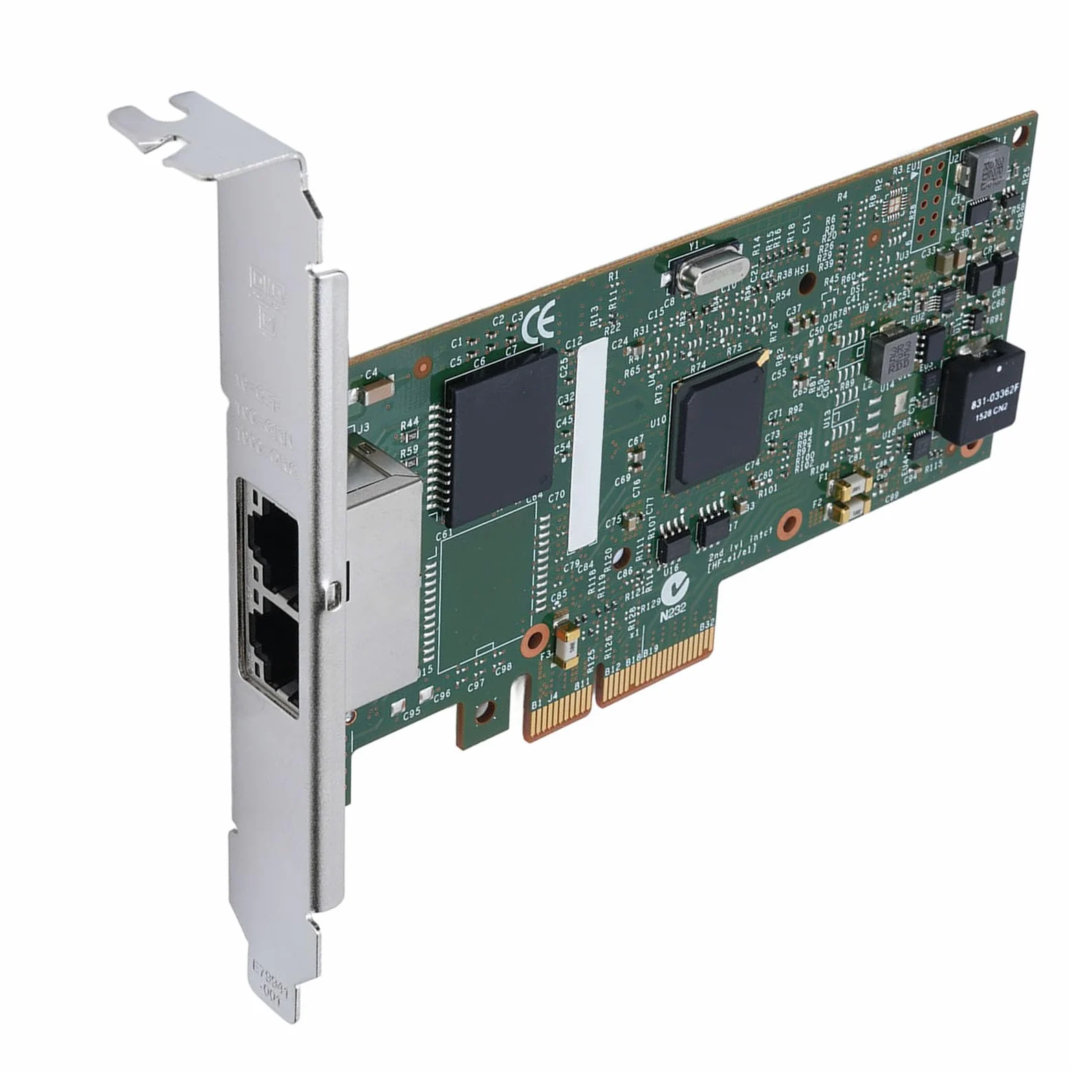 Jiawu Adattatore Server Ethernet PCIE I350-T2 Scheda di Rete Gigabit a Basso Consumo Energetico per Data Center 10 100 1000 Mbps