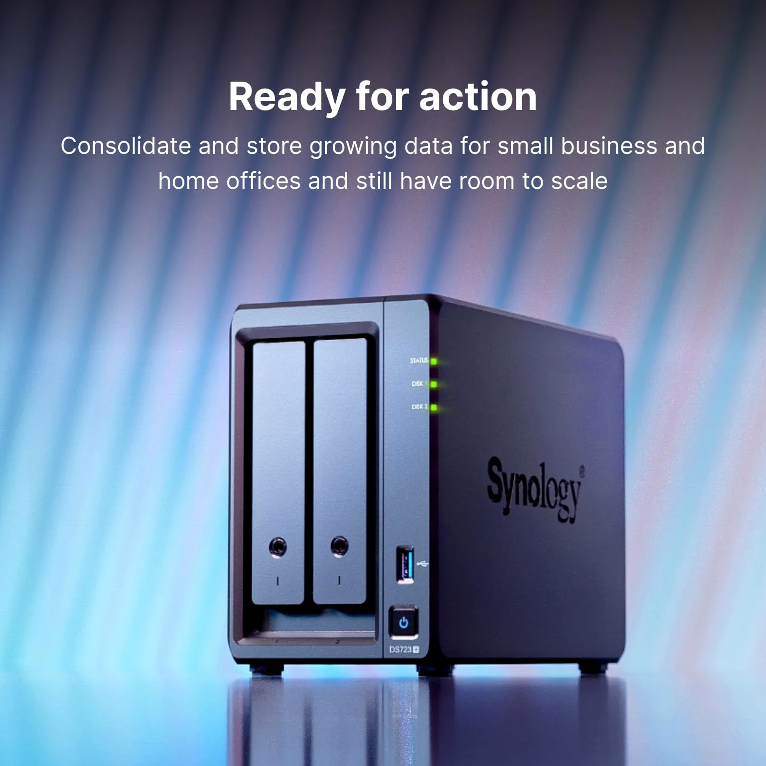 Synology DiskStation DS723+ a 2 alloggiamenti (senza disco)