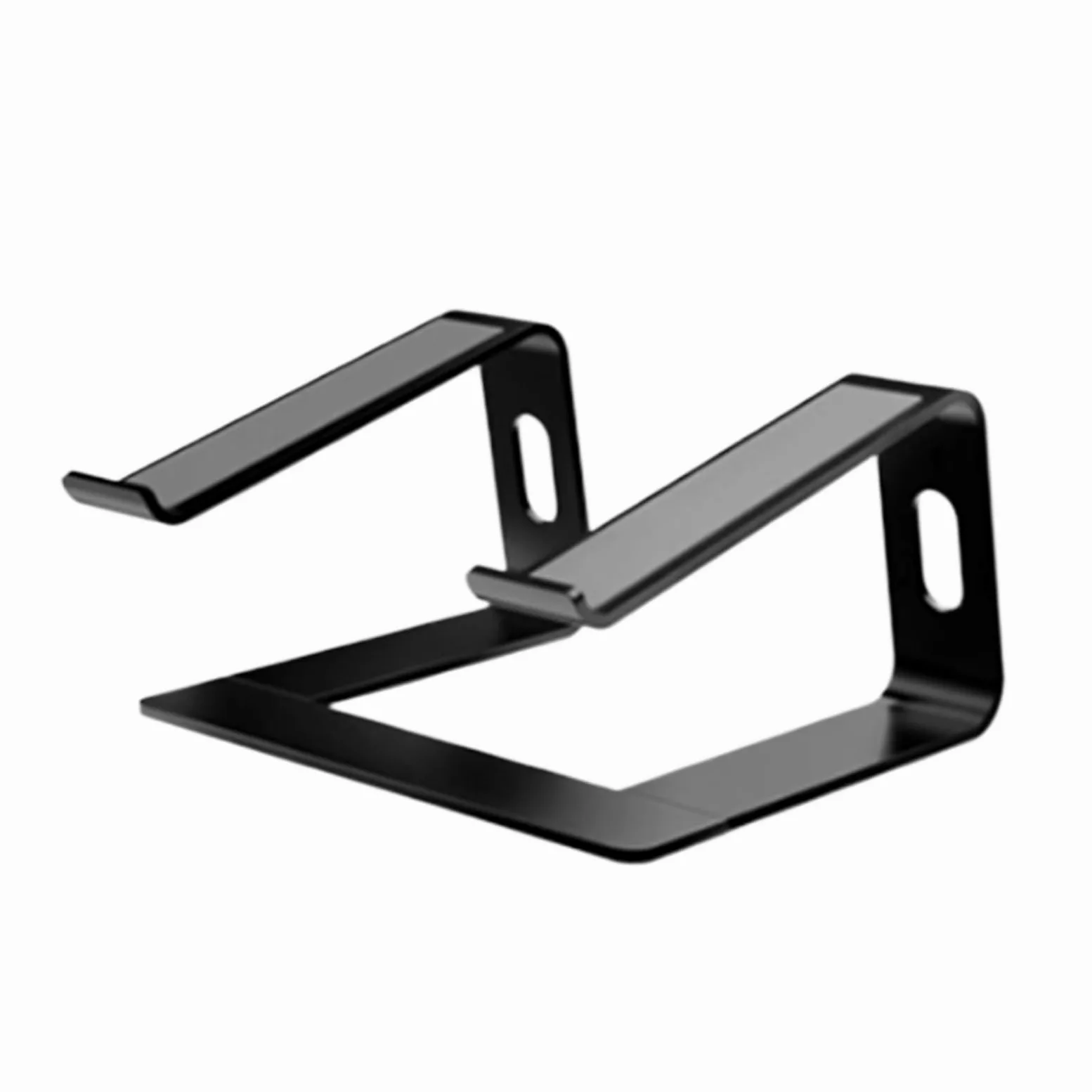Supporto per computer Supporto for laptop da scrivania, supporto ergonomico for laptop, alluminio, raffreddamento ventilato, supporto for notebook, portatile, antigraffio, tutti i laptop 15,6 pollici