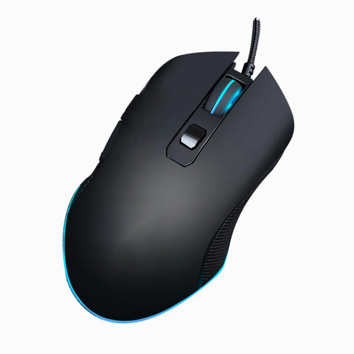 Tastiera Gaming Retroilluminata Cablata con Mouse, per Videogiochi | Abs Nero, Monomanuale per Giovani, Uso in Home Entertainment e Dormitorio, Design Semplice e Pratico