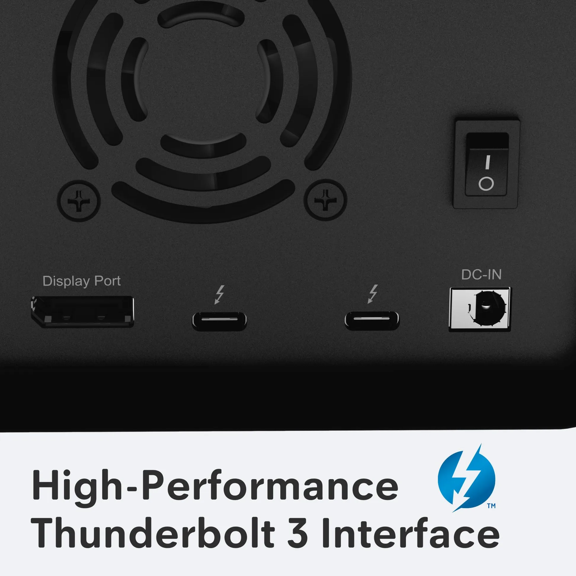 Glyph Blackbox PRO RAID 40TB Enterprise Class – Hard Disk Esterno Desktop, Thunderbolt 3, 7200 RPM, RAID 0/1/JBOD/SPAN, Case in Alluminio, Mac/Windows, Fino a 550MB/s