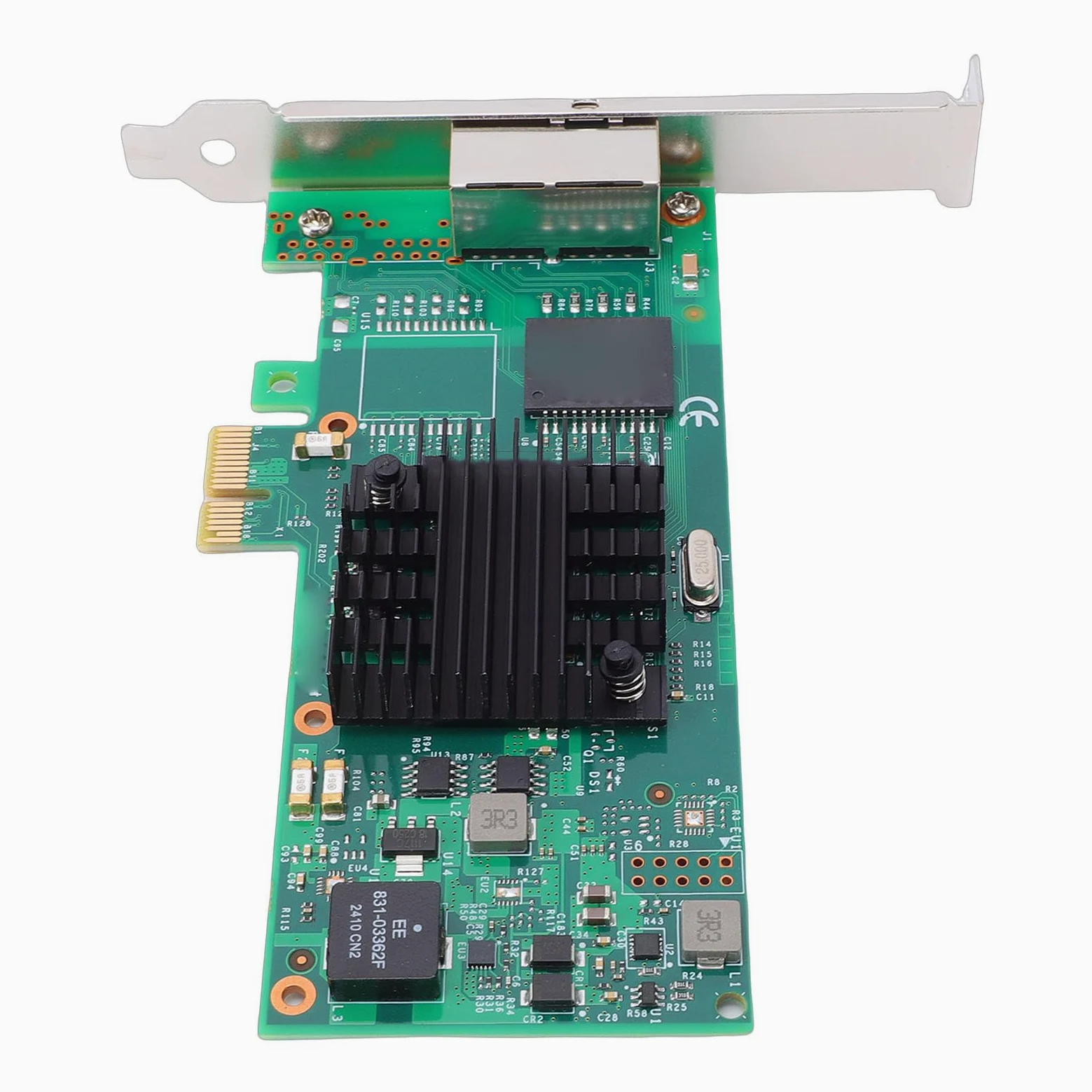 Adattatore di Rete PCI Express Doppio RJ45 Ad Alta densità per velocità Gigabit Affidabile, Adatto per Server, Staffa Inclusa