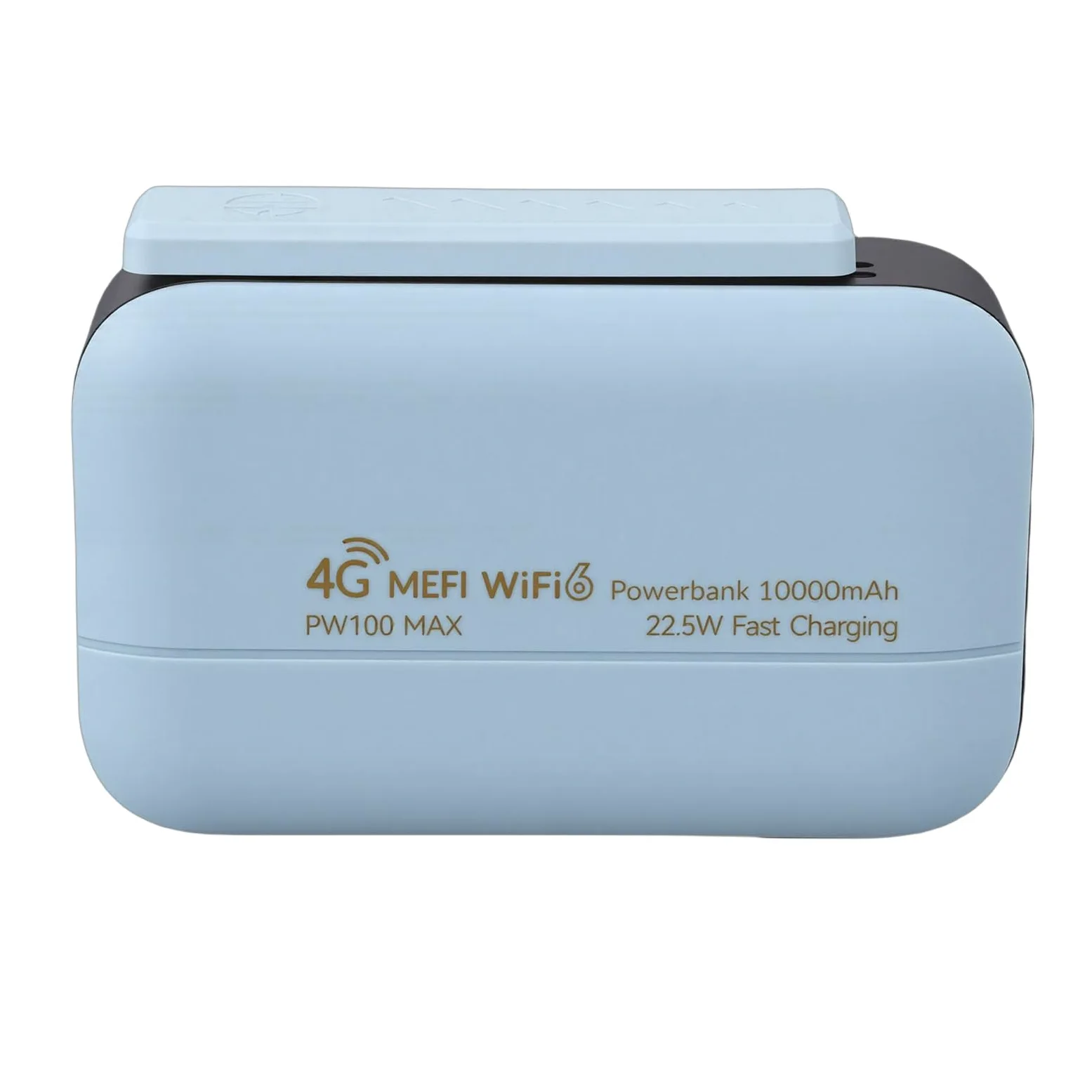 Zerodis Hotspot LTE Portatile, Router Mobile 4G LTE con Batteria da 10000 MAh, Slot per Scheda SIM, Collega Fino a 16 Dispositivi, WiFi da 300 Mbps a 2,4 GHz per Viaggiatori d'affari e Viaggi