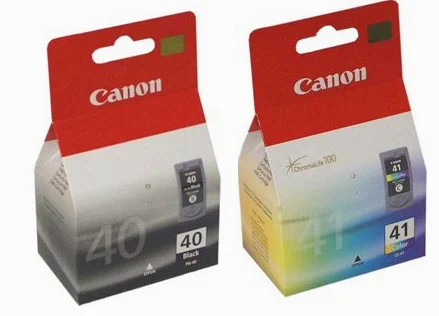 2 Canon Pixma IP1800 originale stampante cartucce d' inchiostro – nero + colori ad alta capacità