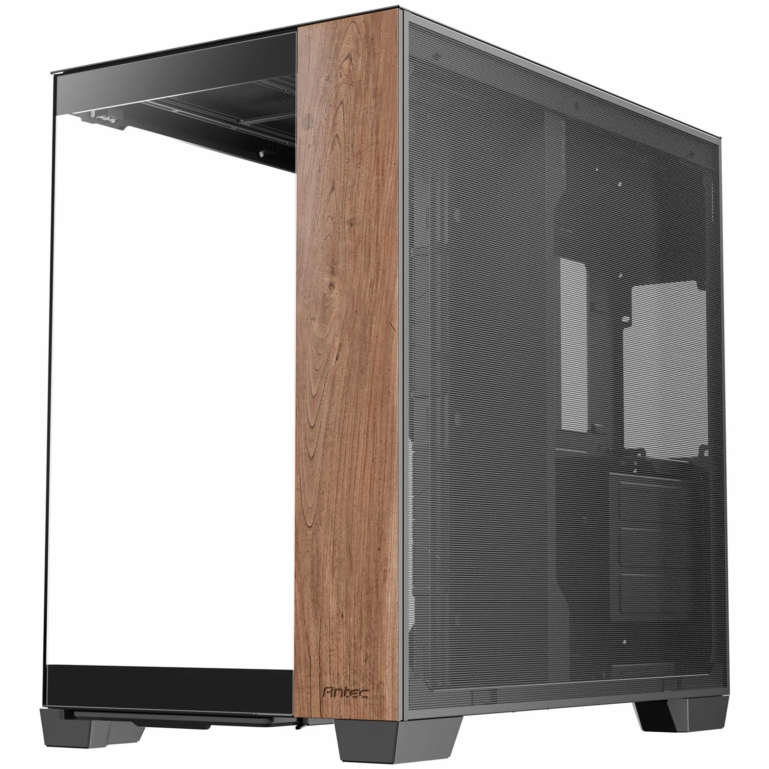 Antec C8 Midi-Tower, Tempered Glass - wood