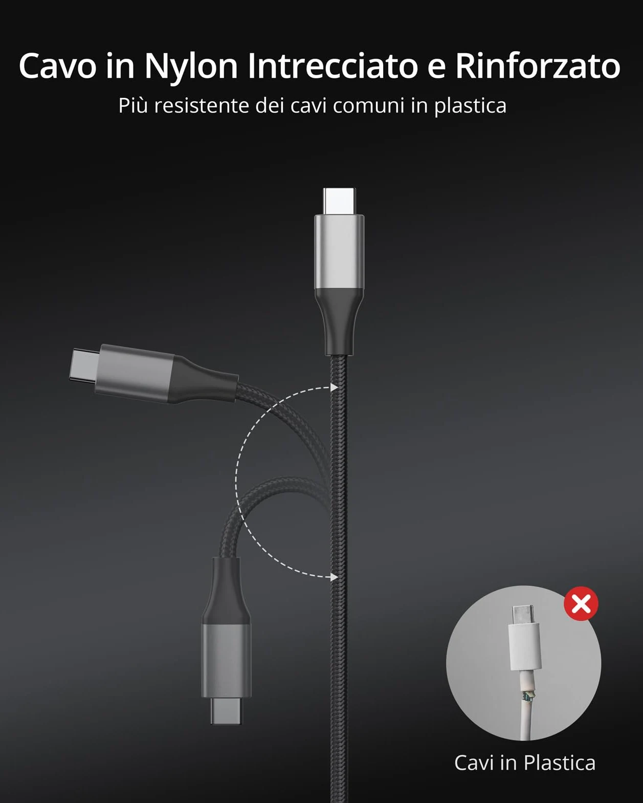 BrosTrend 5Gb Adattatore Ethernet USB C Plug & Play, Alluminio Adattatore di Rete Ethernet LAN per PC MacBook Pro/Air, iPad (Thunderbolt 5/4/3), Compatibile con Windows, MacOS iOS etc. Garanzia a Vita