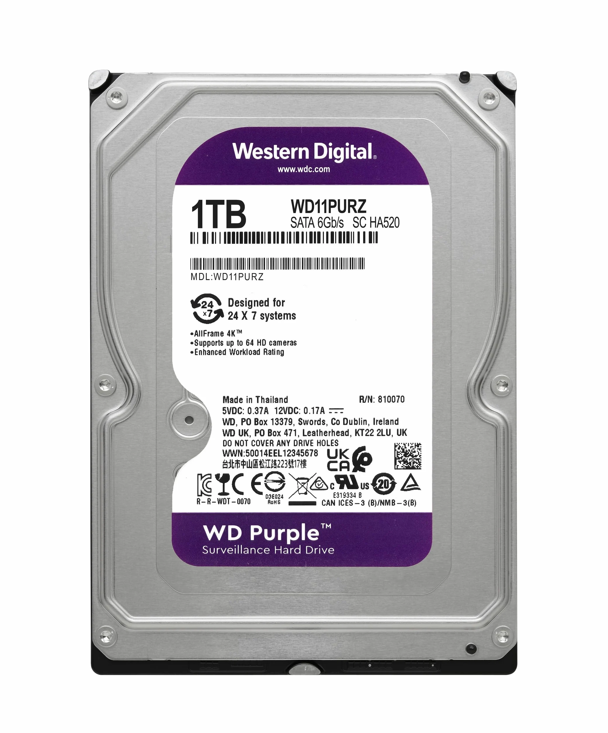 Western Digital WD11PURZ / 1 TB