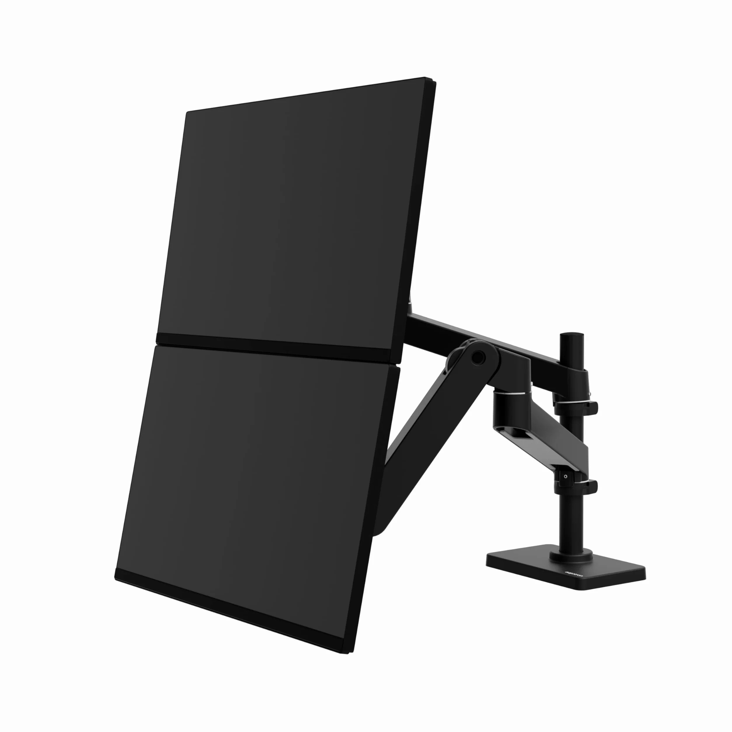 Ergotron Lx Pro Series 45-690-292 Supporti A Parete Per Tv 68,6 Cm [27] Scrivania Nero (lx Pro Arm Dual Display - Stacking Wcb)