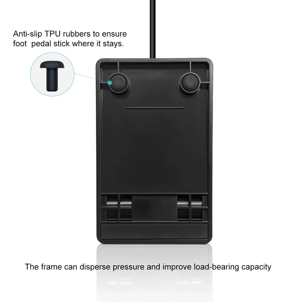 USB Industriale Pedale a Interruttore Momentaneo Antiscivolo con Combinazione di Tasti Personalizzata