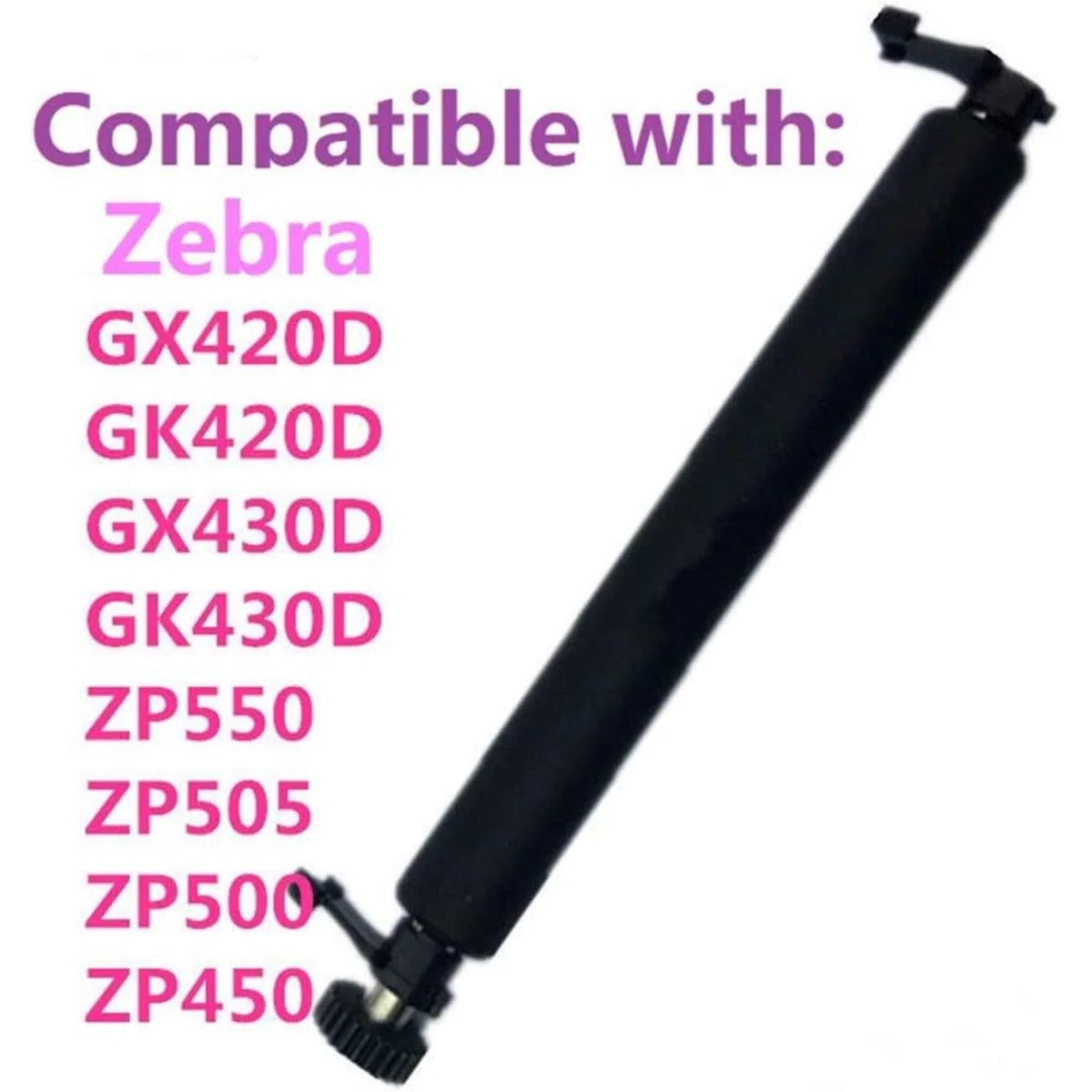 105934-034 Rullo a piastra con cuscinetti e ingranaggi compatibile per stampante termica Zebra GK420D GX420D GK430D GX430D ZP450 ZP500 ZP505 ZP550