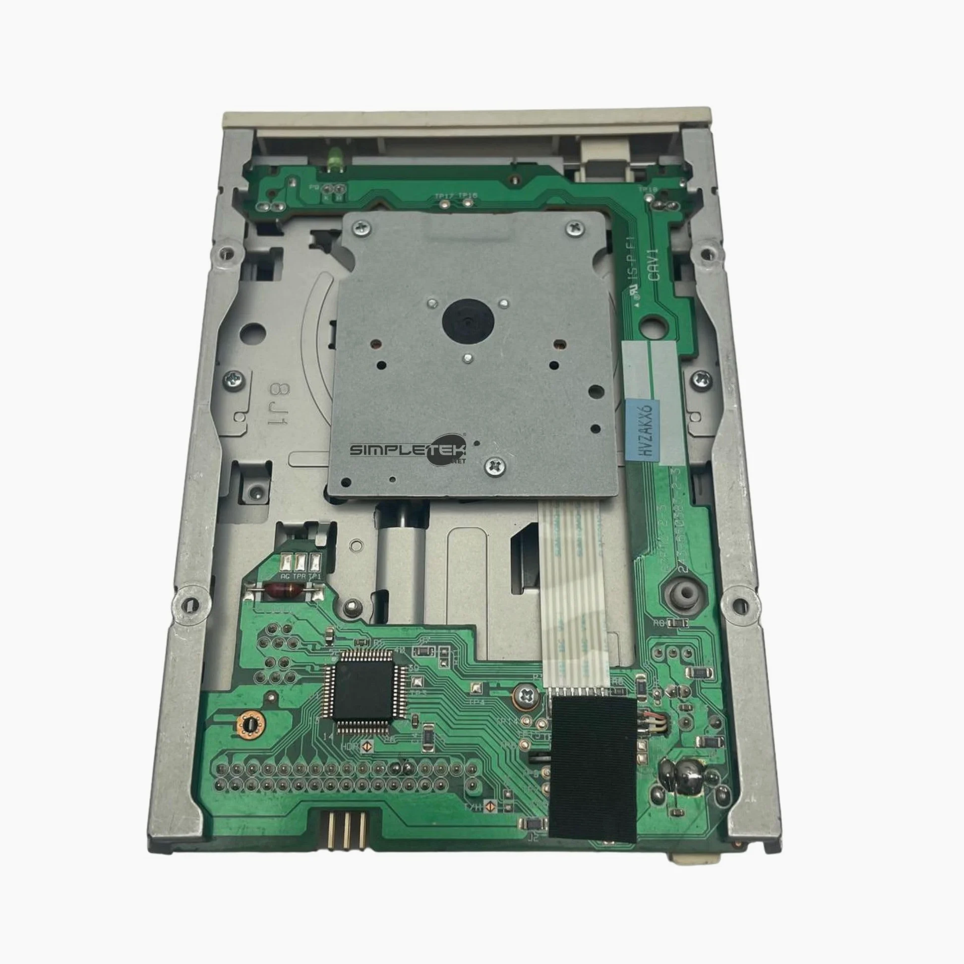 SIMPLETEK - Lettore Floppy Disk 3.5" Interno 3.5” 1.44MB - Bianco | FDD Standard per Computer Desktop | FD1231H (Ricondizionato)