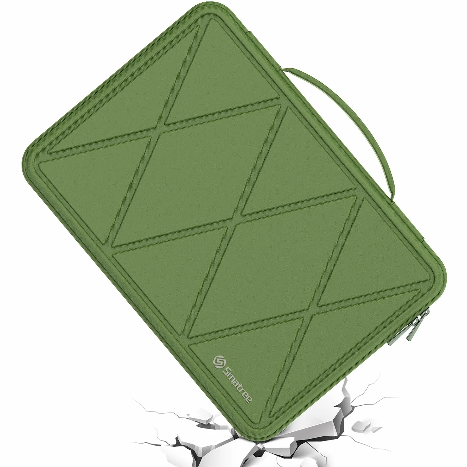 Smatree custodia rigida in EVA Compatible per 16 pollici HP Envy x360 2-in-1 portatile 16t-ac000, per 15,6 pollici portatile 15/15t, per 15,6 pollici HP 255 G9 Notebook PC, verde (X8278TG)