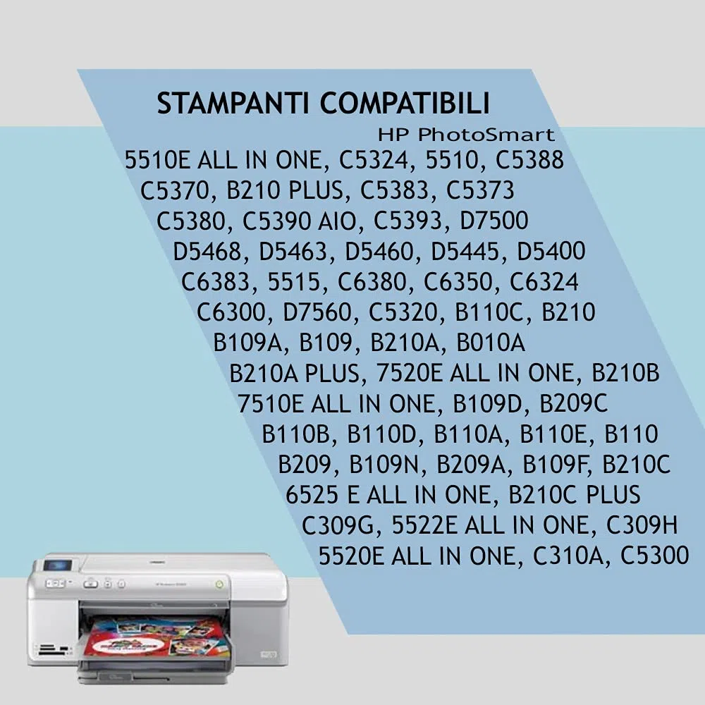 alphaink 5 Cartucce Compatibili con HP 364XL per Photosmart 5510 5520 5522 5524 6520 7520 b8550 b209a b110a c309 3520 Officejet 4620 4622 4610 Deskjet 3070A 3520 (2 Nero 1 Ciano 1 Magenta 1 Giallo)