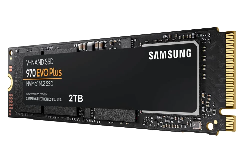 Samsung - SSD 970 EVO Plus, interfaccia NVMe M.2, unità di memoria a stato solido interna con tecnologia V-NAND (MZ-V7S250B/AM)