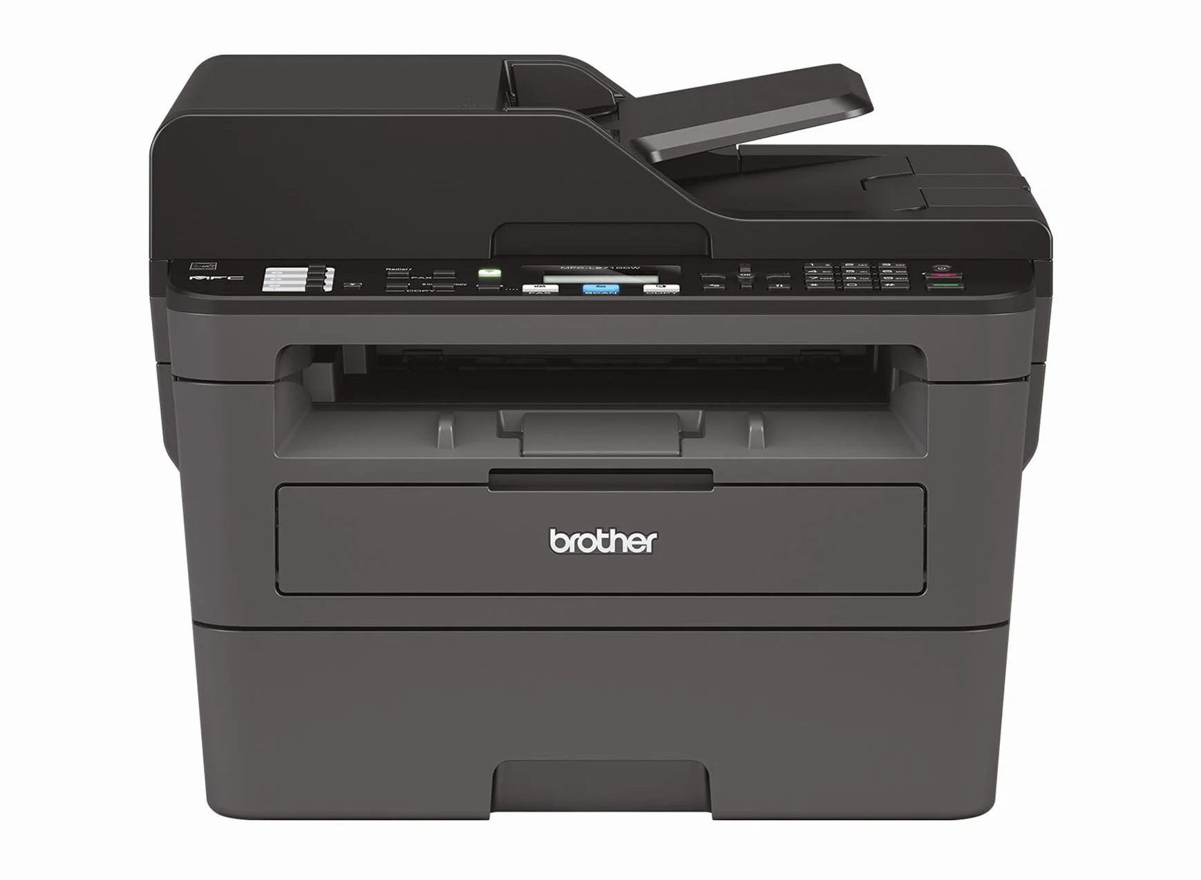 Brother MFC-L2710DW Stampante 4in1, Monocromatico, grigio scuro/nero, 30 pagine/min, Provenienza Germania