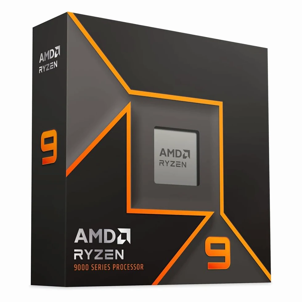 PC Computer AMD Ryzen 9 9950X 16 Core 5,70 Ghz - Ram 32 GB DDR5 - SSD M.2 1 TB - HD 2 TB - Wi-Fi e Bluetooth - Windows 10/11 Pro