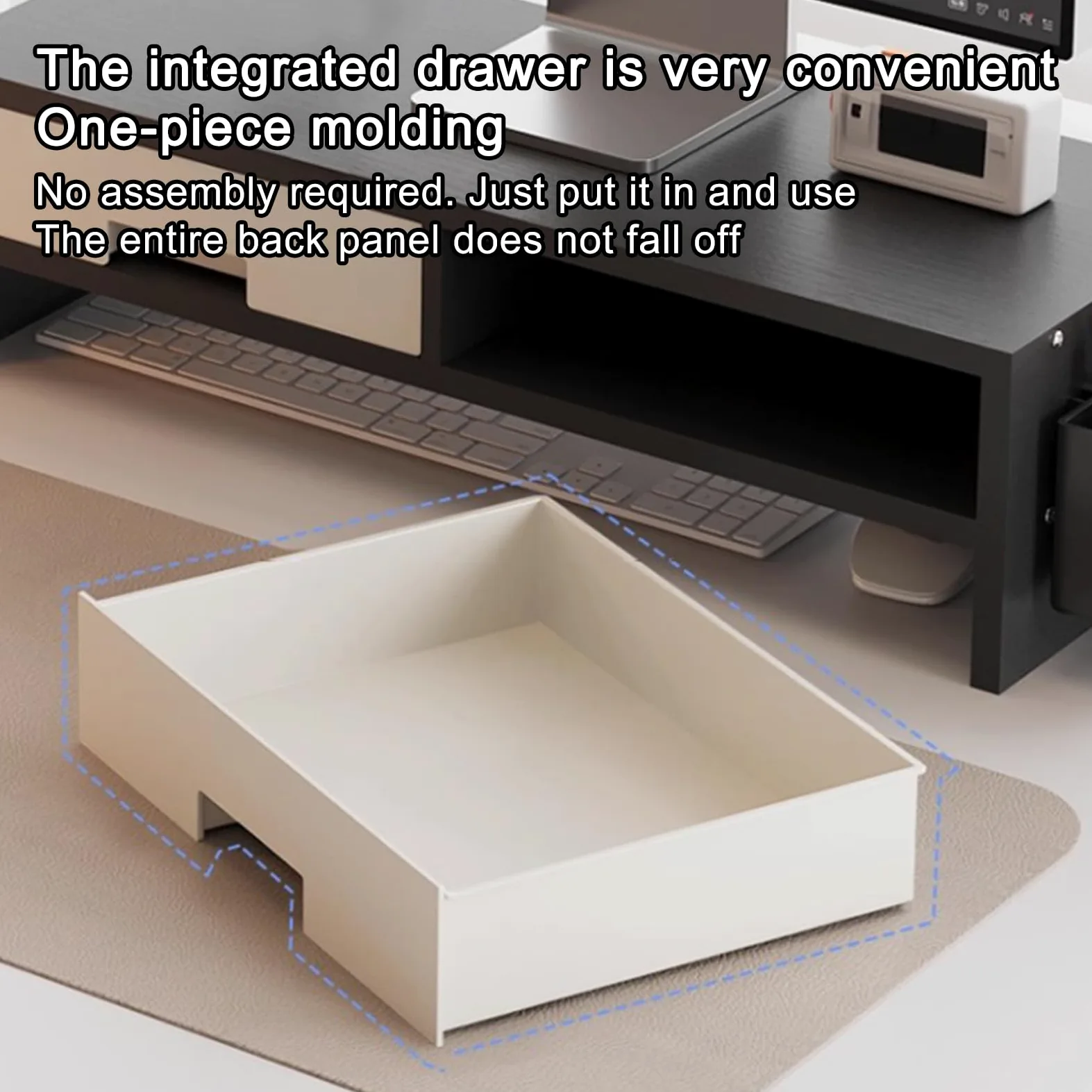 Supporto Alzamonitor Supporto Robusto Con Estensione Regolabile E | Alzatore Monitor Per Scrivania Computer Per Famiglia E Casa Uso Interno Studio Camera Da E Stanza