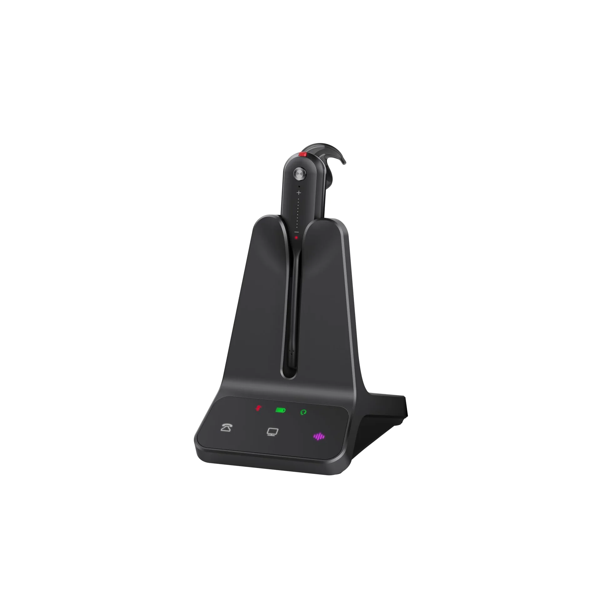 Yealink WH63 E2 UC Auricolare Wireless A clip Musica e Chiamate Nero