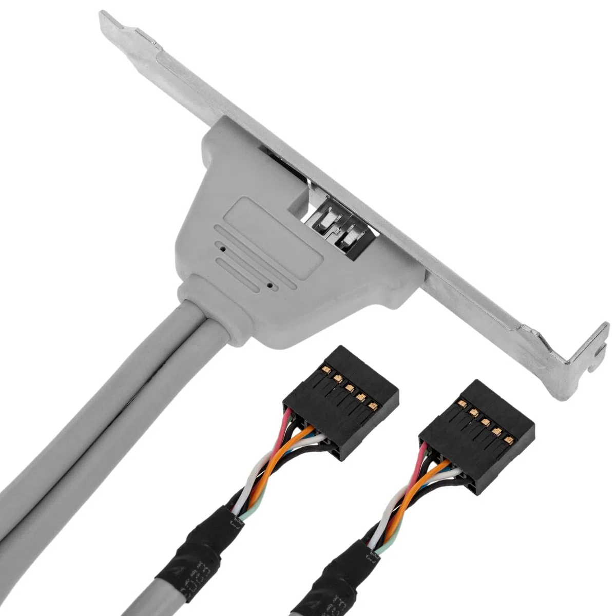 BeMatik - Piatto 400 IEEE 1394 FireWire a 4 Pin e 6 Pin Femmina