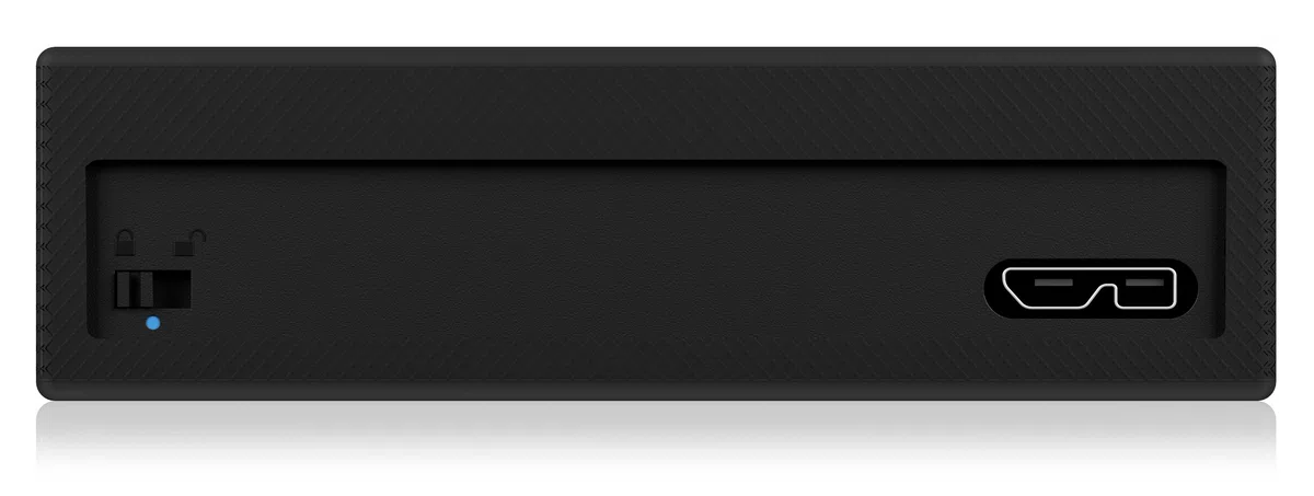 ICY BOX IB-256WP - Alloggiamento per disco rigido da 2,5", USB 3.2 Gen 1 (USB 3.0) da 2,5"