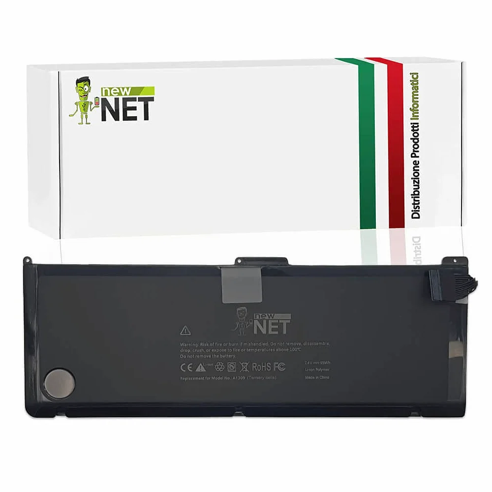 new net Batteries - Batteria [ 7.4 V - 12000 mAh - 95 Wh ] Compatibile con Mac Book PRO 17 A1309 A1297 (2009 Version)
