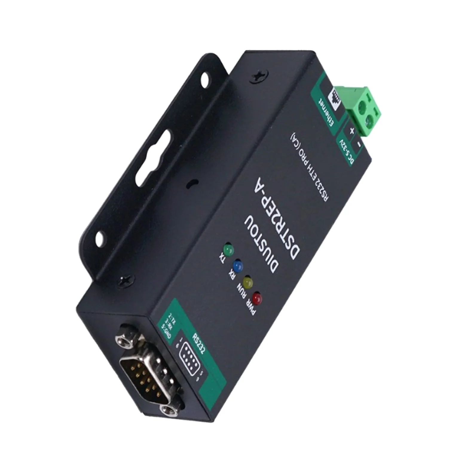 Server modulo Ethernet RS232 maschio a RJ45 RS485 a RJ45 per modulo Ethernet industriale