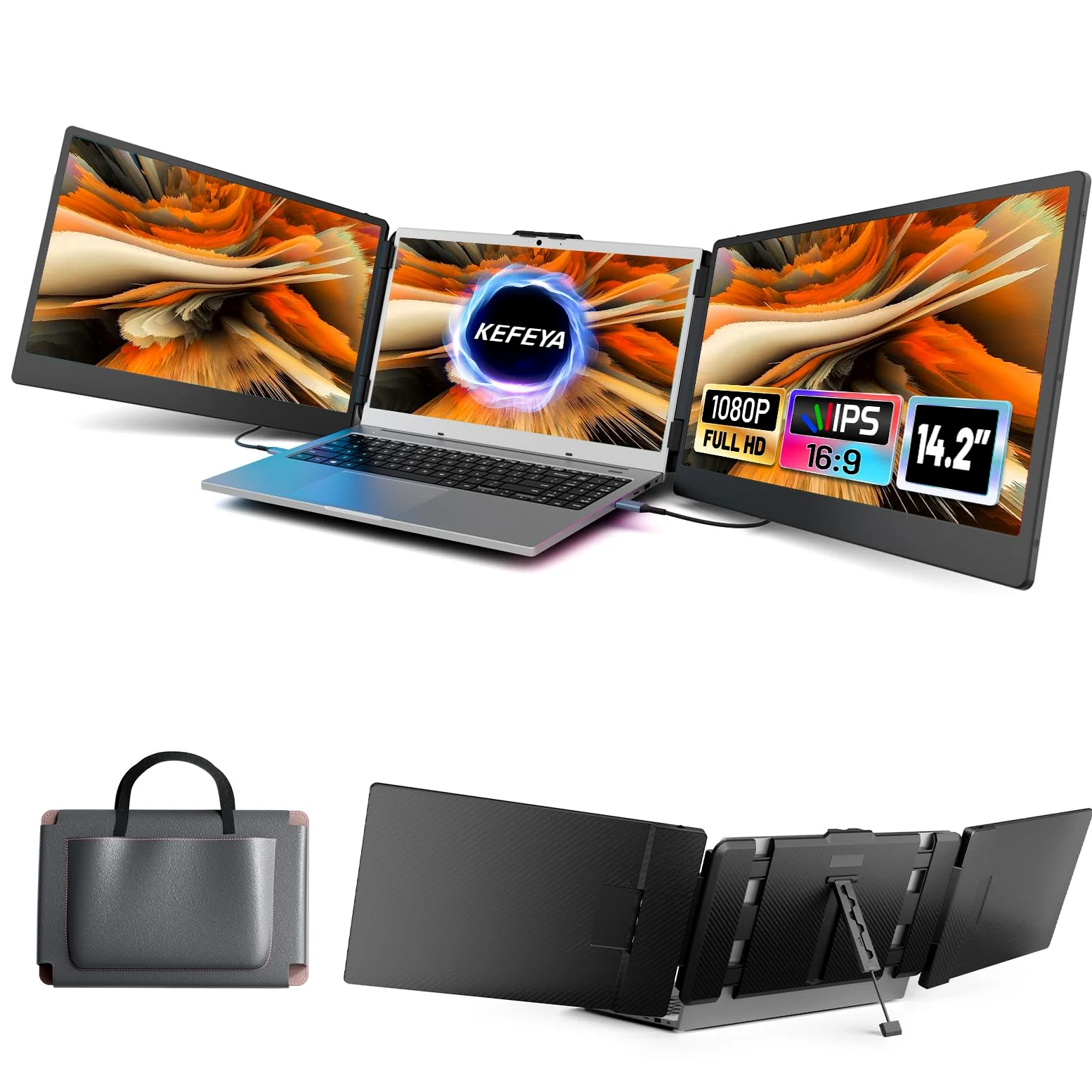 KEFEYA Estensore dello schermo del computer portatile 14,2 pollici nuovo